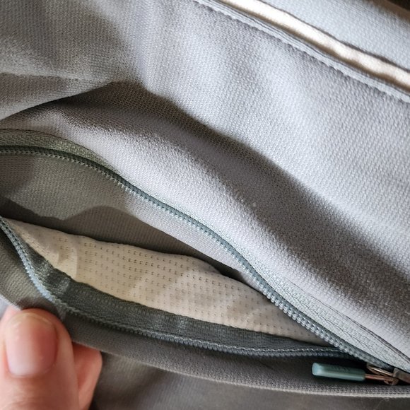 Tory Burch Double Knit Track Pants Dusted Blue L $248 - Picture 3 of 6